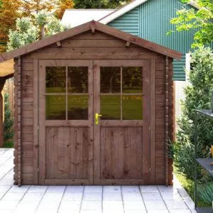 Casetta da Giardino in Legno MOKKA – 3,98 m² — casetta da giardino Bricasa