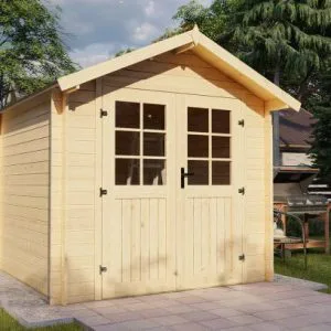 Casetta da Giardino in Legno PLOUHA – 4,71 m² — casetta da giardino Bricasa