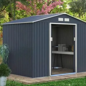 Casetta in Metallo ARCHER C – 5,40 m² — casetta da giardino Bricasa