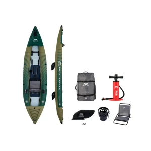 Kayak Gonfiabile da Pesca Aqua Marina Caliber per 2 Persone