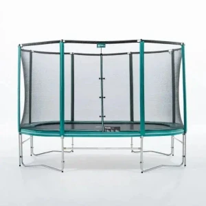 Trampolino Ovale 360 cm con Rete di Protezione