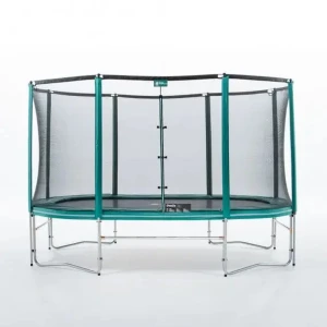 Trampolino Ovale 430 cm con Rete di Protezione